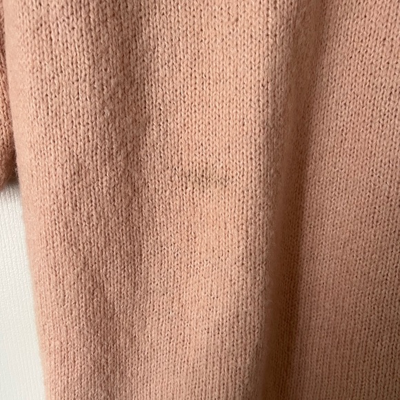 GAP Peach Cozy Knit Hooded Cardigan Duster Sweater with Pockets - S - Picture 9 of 9